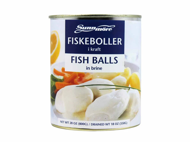 Smorrebrod Fish balls in brine / Fiske Boller i kraft 800gr